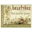 Delettrez french perfumery vintage art nouveau advertising.