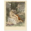 Paul Emile Becat erotic illustration Les Baiseres XX ( The Kisses ) The crown of flowers