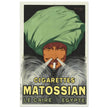 Cigarettes Matossian vintage advertising poster by Jean d' Ylen.