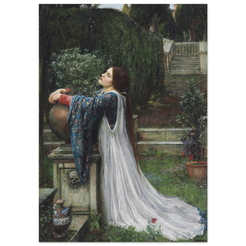 John William Waterhouse painting Isabella and the Pot of Basil