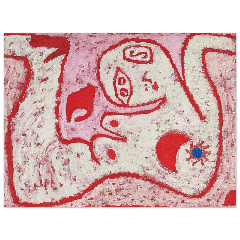Paul Klee A Woman For Gods abstract painting.