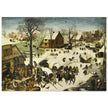 The Census at Bethlehem painting by Pieter Bruegel The Elder.