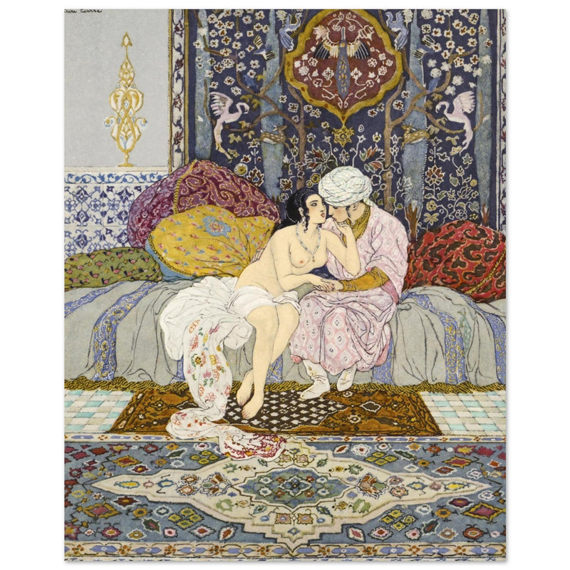 The Arabian Nights One Thousand and One Nights illustration by Léon Carré