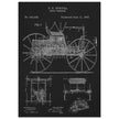 Road vehicle patent 540648 1895 by Charles Edgar Duryea. Automobile car history