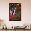 Paul Klee Villa painting.  and redesigned artwork