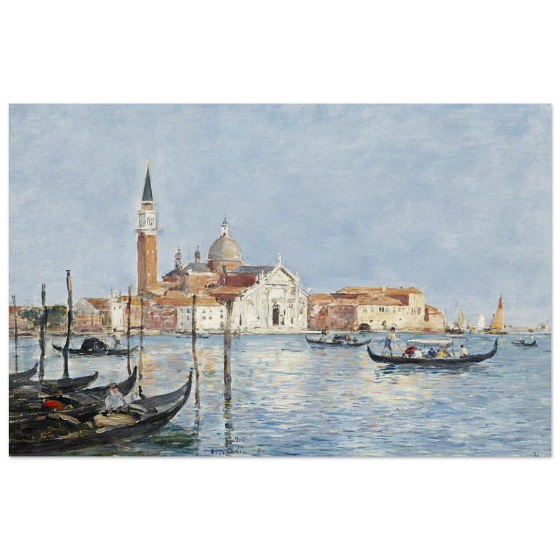 Venice San Giorgio Maggiore church by Eugene Boudin