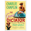 The Great Dictator Charlie Chaplin movie poster.