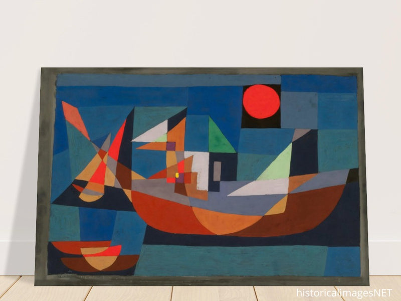 Paul Klee Ruehende Schiffe ( Resting ships )