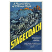 Stagecoach by John Ford movie poster.