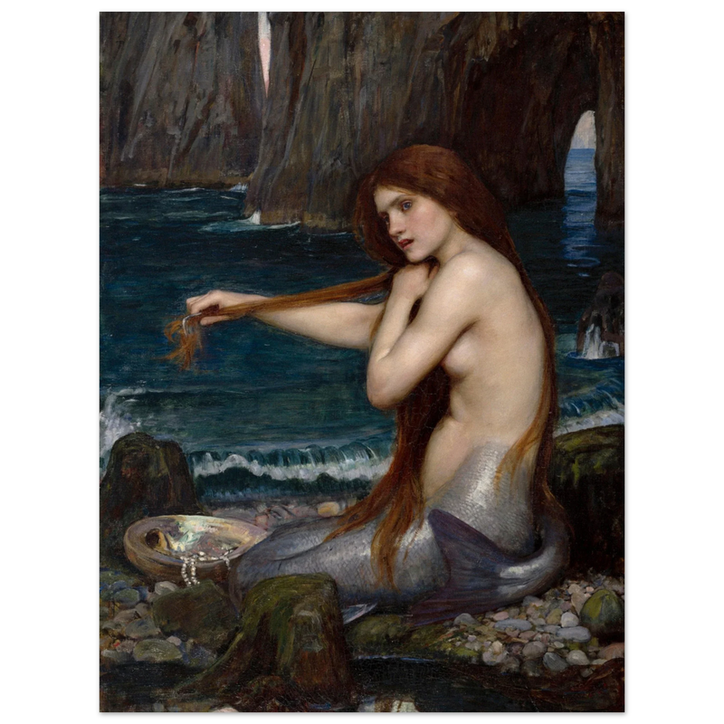 A Mermaid by John William Waterhouse 1900.