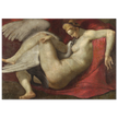 Leda and the Swan after Michelangelo 1530 copy of lost painting.