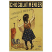 Chocolate ( Chocolat ) Menier vintage advertising by Firmin Bouisset.