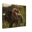 La Belle Dame sans Merci painting by Frank Dicksee