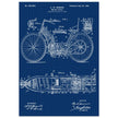 Motorcycle old patent by G. W Manson.