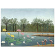 Henri Rousseau Les Flamants The Flamingoes painting
