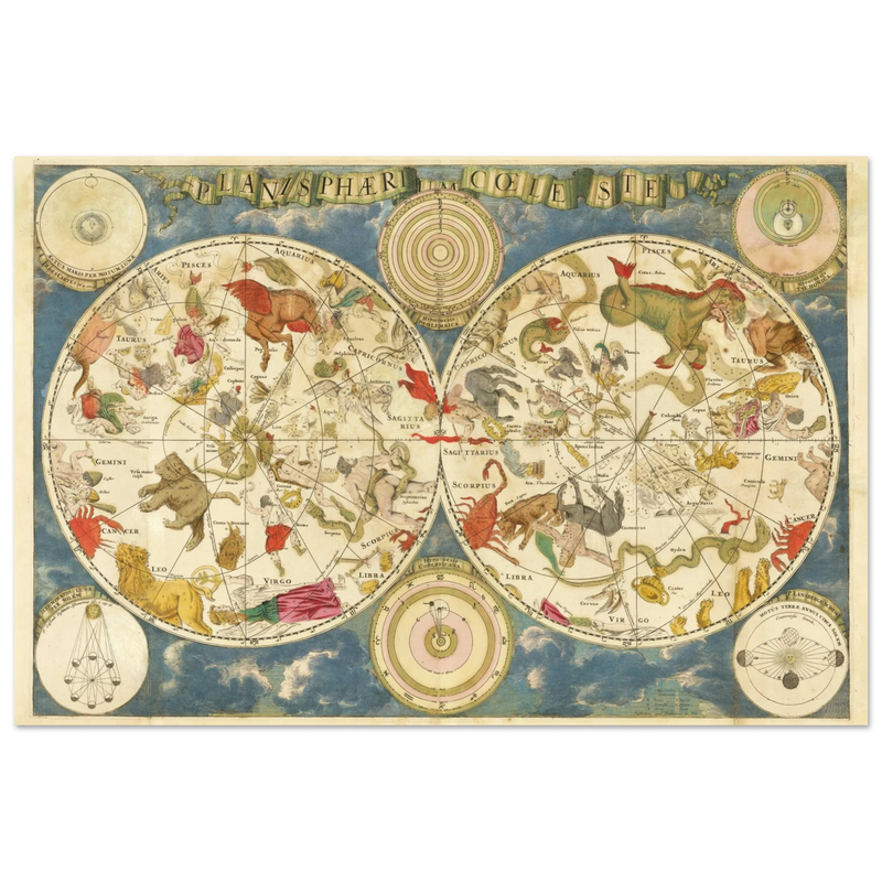 Planisphaerium Coeleste by Frederik de Wit