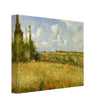 A Rye Field, Hill of Gratte Coqs Pontoise by Camille Pissarro 1877.
