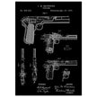 Firearm patent by John Moses Browning 1897 .