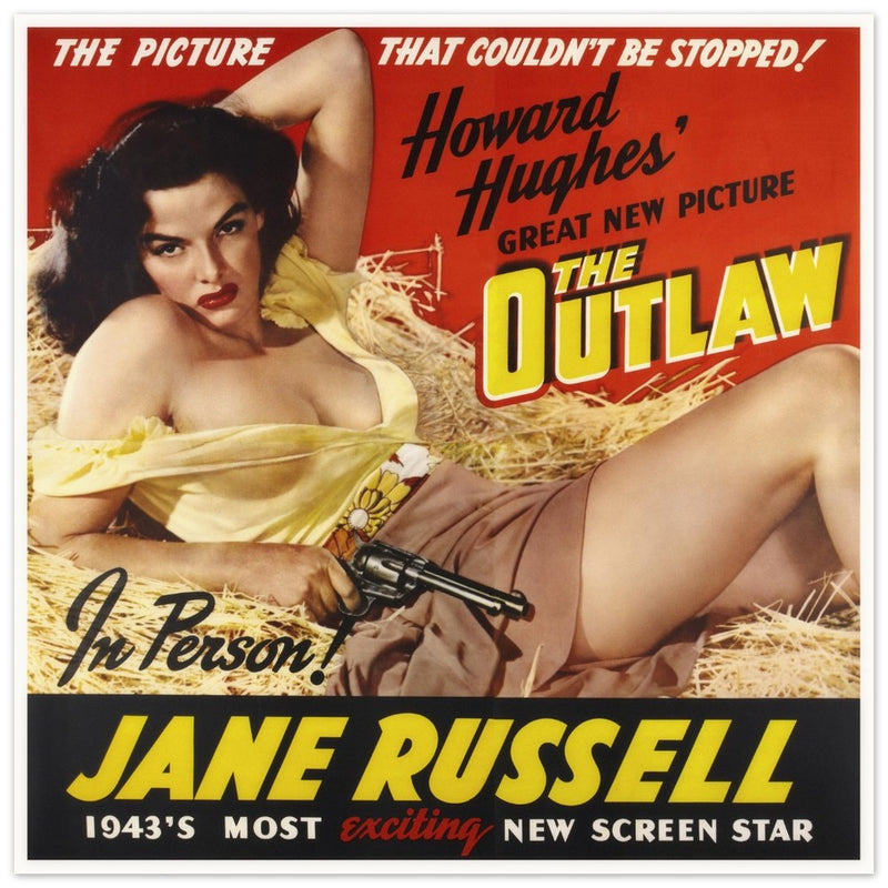 The Outlaw movie poster.