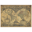 Orbis terrarum typus de integro multis in locis emendatus by cartographer Petrus Plancius World map