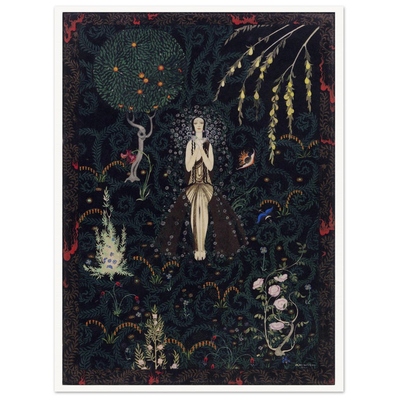 Kay Nielsen and his illustration Flowers and Flames 1921 .