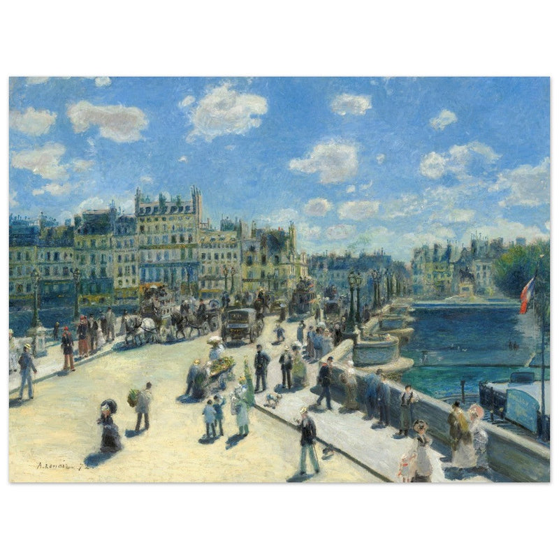 Pont Neuf  Paris by Auguste Renoir.