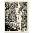 John Austen illustration for Hamlet The death of Ophelia