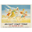 An East Coast Tonic by Jean Droit vintage art deco poster of early XX century.