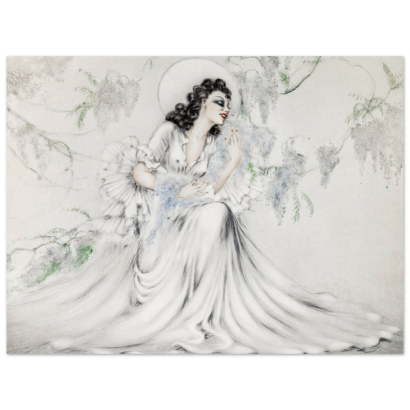 Louis Icart Wisteria (La Glycine)
