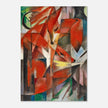 The Foxes Die Füchse painting by Franz Marc