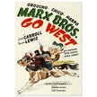 Marx Brothers Go West movie poster.