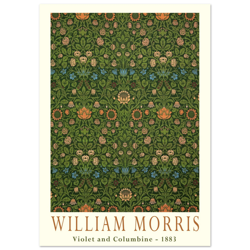 William Morris Violet and Columbine.