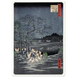 Fox Fires on New Year’s Eve at the Changing Tree in Oji by Utagawa Hiroshige