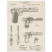 Firearm patent by John Moses Browning 1897 .