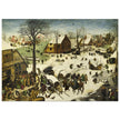 The Census at Bethlehem painting by Pieter Bruegel The Elder.