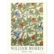 William Morris Trellis vintage wallpaper.  art print of this flower and leaves design