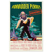 Forbidden Planet movie poster.