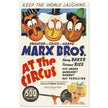 At The Circus by the Marx brothers movie poster.