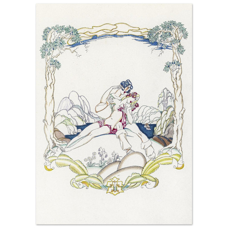 Daphnis and Chloe illustration by John Austen.