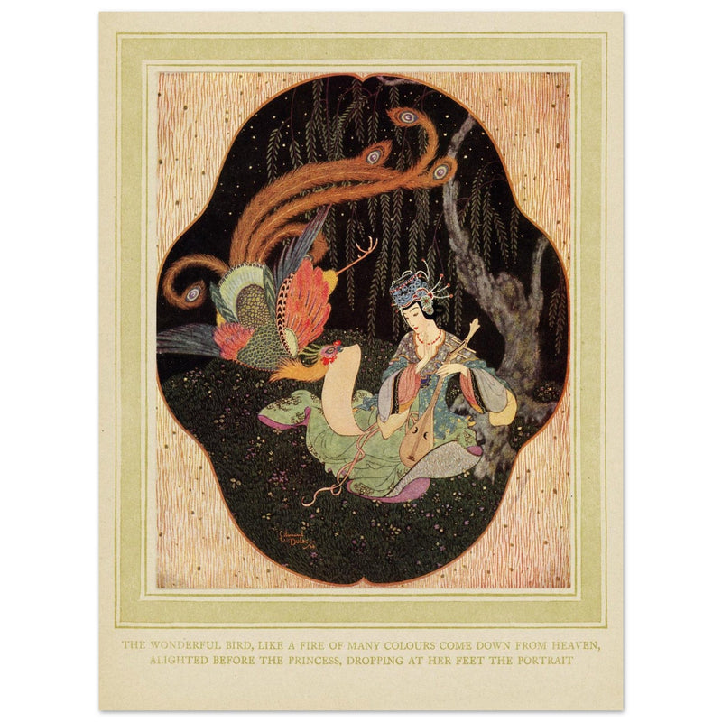 Edmund Dulac The story of the bird Feng. A Fairy tale from China.