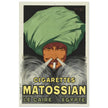 Cigarettes Matossian vintage advertising poster by Jean d' Ylen.