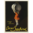 Cacao Suchard vintage advertising poster of 1911 made by Leonetto Cappiello.