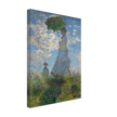 Woman with a Parasol Madame Monet and Her Son by Claude Monet