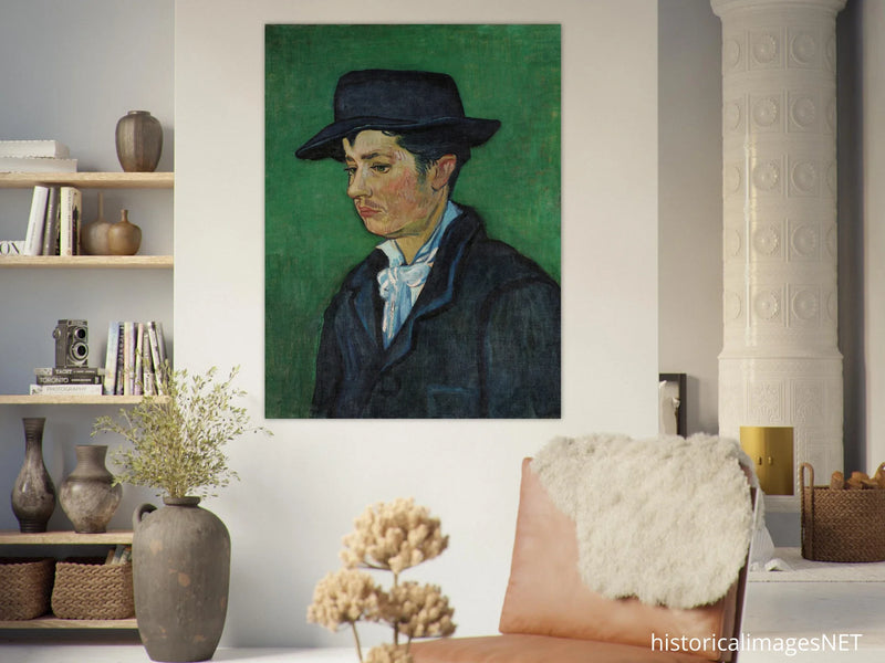 Portrait of Armand Roulin by Vincent Van Gogh