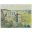La Recolte des Foins  Eragny. The haymaking Eragny by Camille Pissarro 1887.
