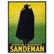 Sandman Porto sherry vintage advertising  . by George Massiot