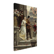 Edmund Blair Leighton painting historic medieval wedding To Arms