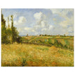 A Rye Field, Hill of Gratte Coqs Pontoise by Camille Pissarro 1877.