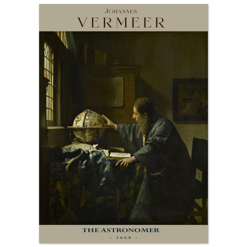 The Astronomer by Johannes Vermeer