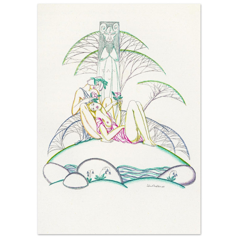 Daphnis and Chloe illustration by John Austen.